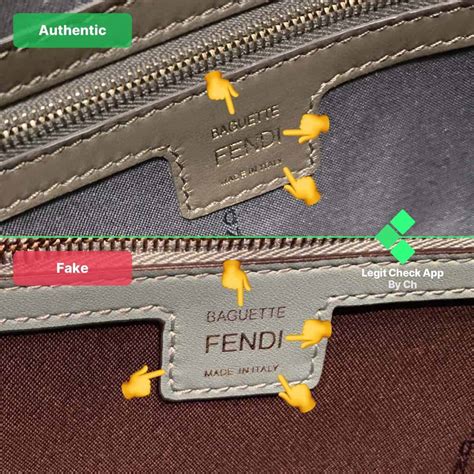 how to know if a fendi bag is real|Fendi authenticity check.